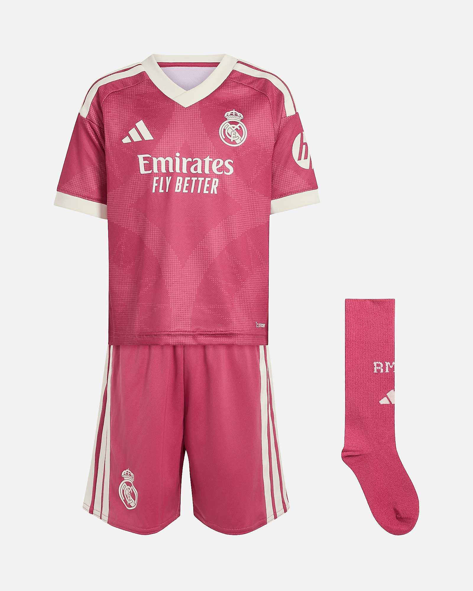 Conjunto 3ª Real Madrid 2026/2027 Conjunto 3ª Real Madrid 2026/2027 - Fútbol Factory