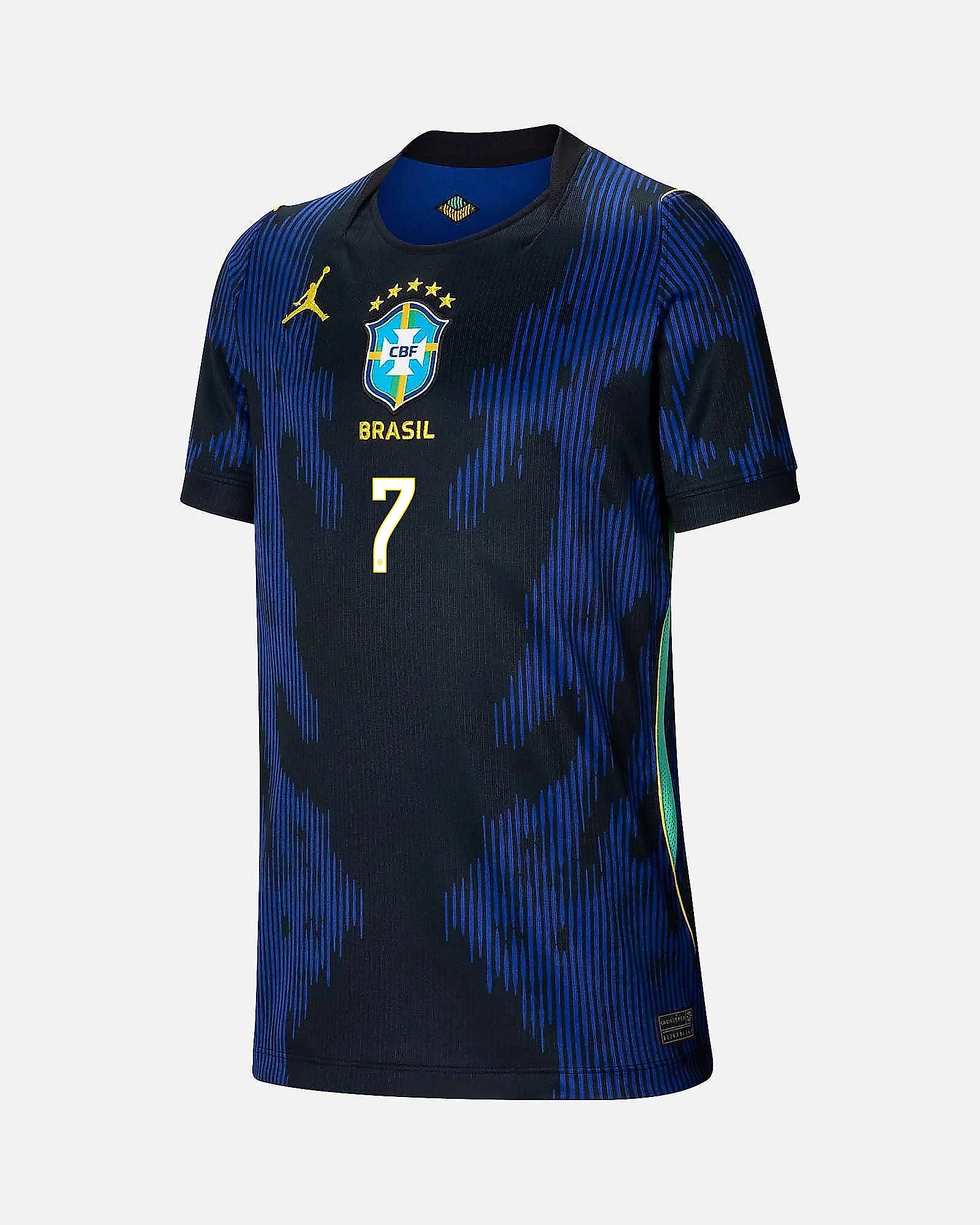 Camiseta 2ª Brasil Mundial 2026 Vini JR - Fútbol Factory
