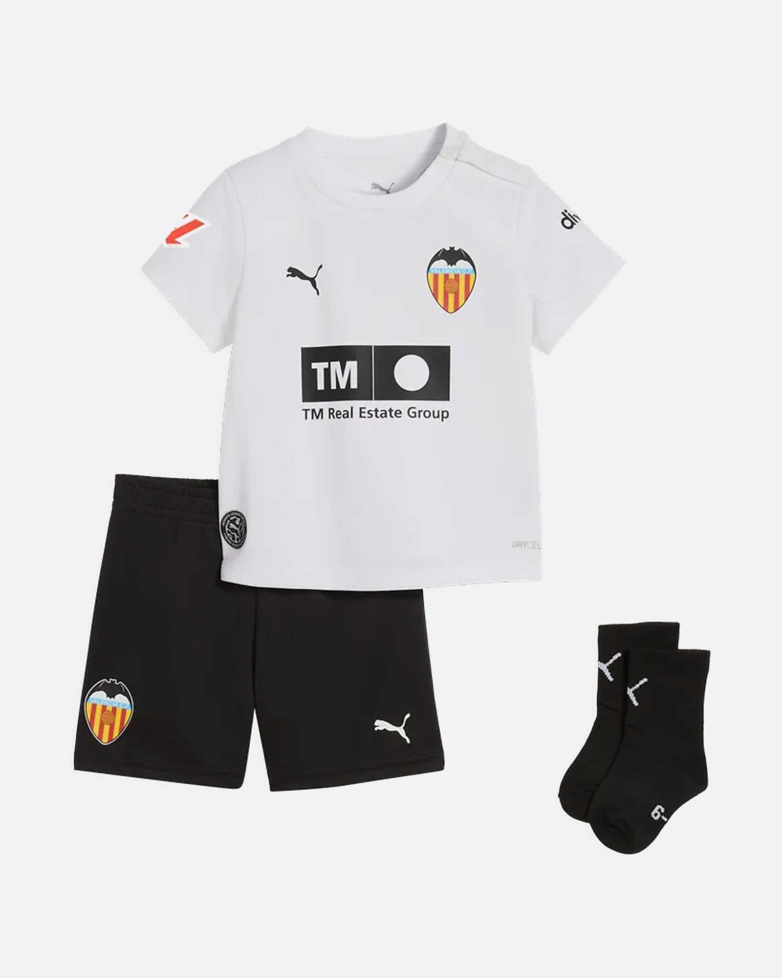 Conjunto Valencia CF 1ª Equipación 2026/2027 - Fútbol Factory