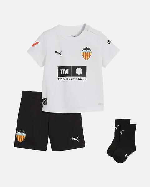 Conjunto Valencia CF 1ª Equipación 2026/2027