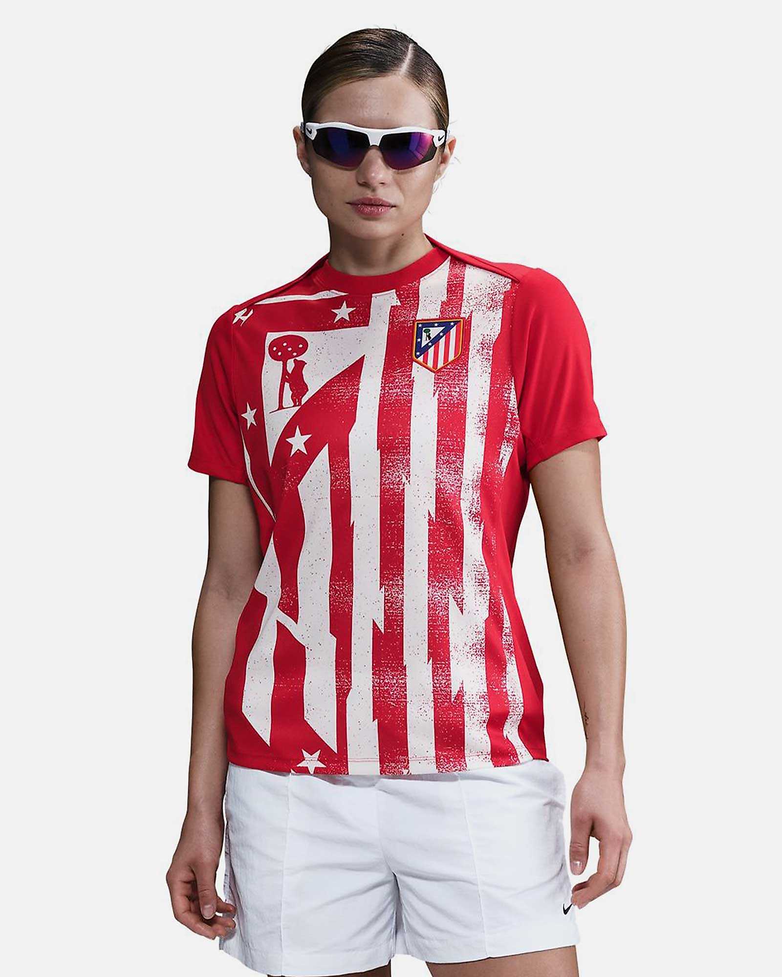 Camiseta Atlético de Madrid 2025/2026 Prematch Camiseta Atlético de Madrid 2025/2026 Prematch - Fútbol Factory