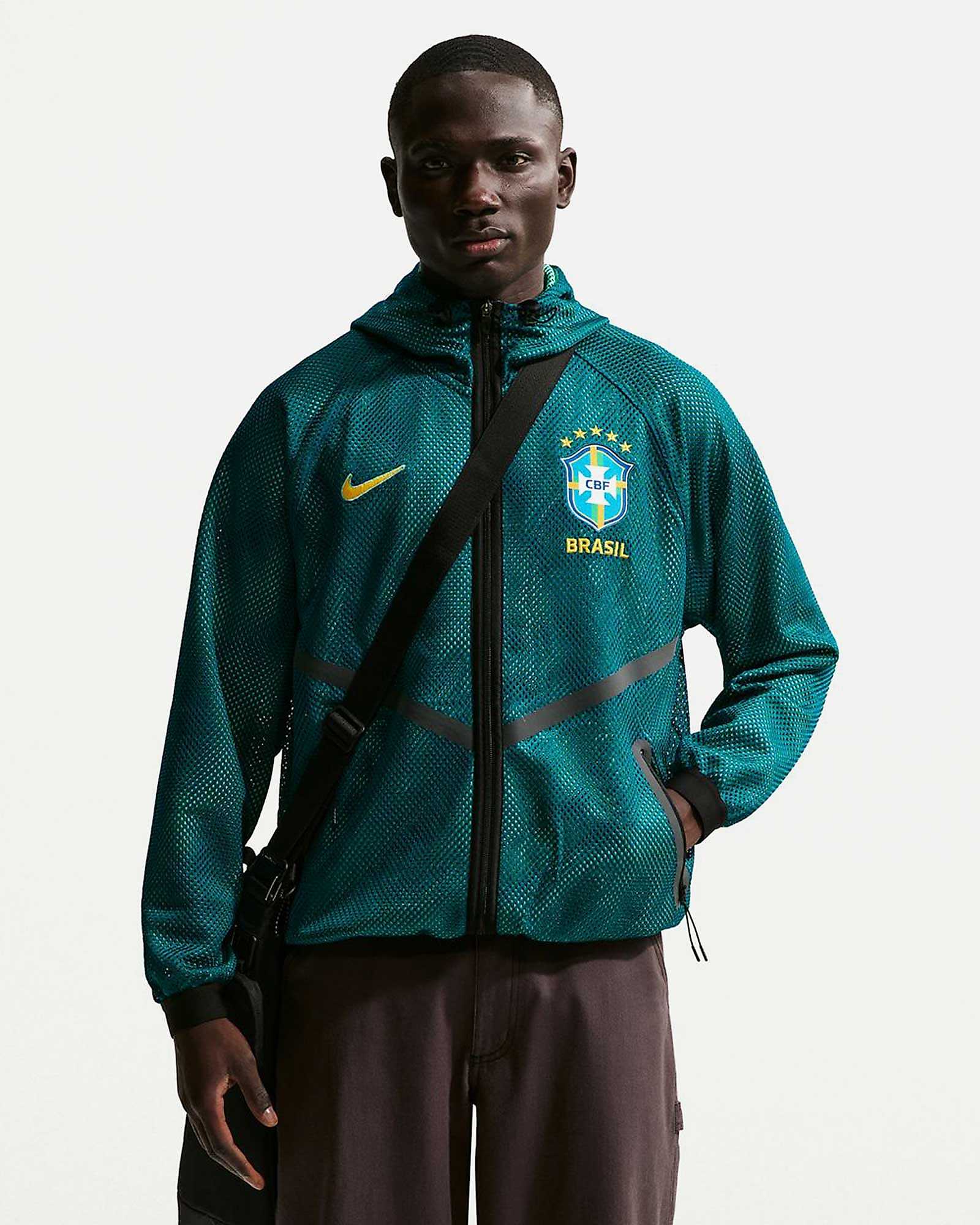 Chaqueta Brasil Mundial 2026 Himno - Fútbol Factory