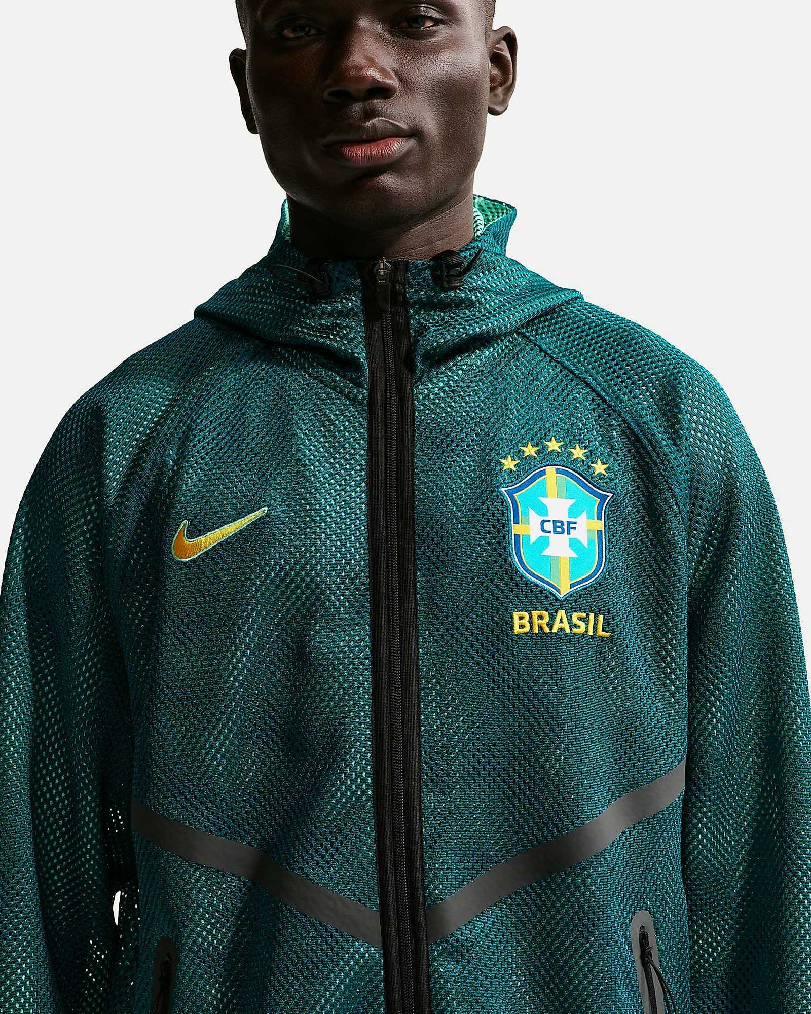 Chaqueta Brasil Mundial 2026 Himno - Fútbol Factory