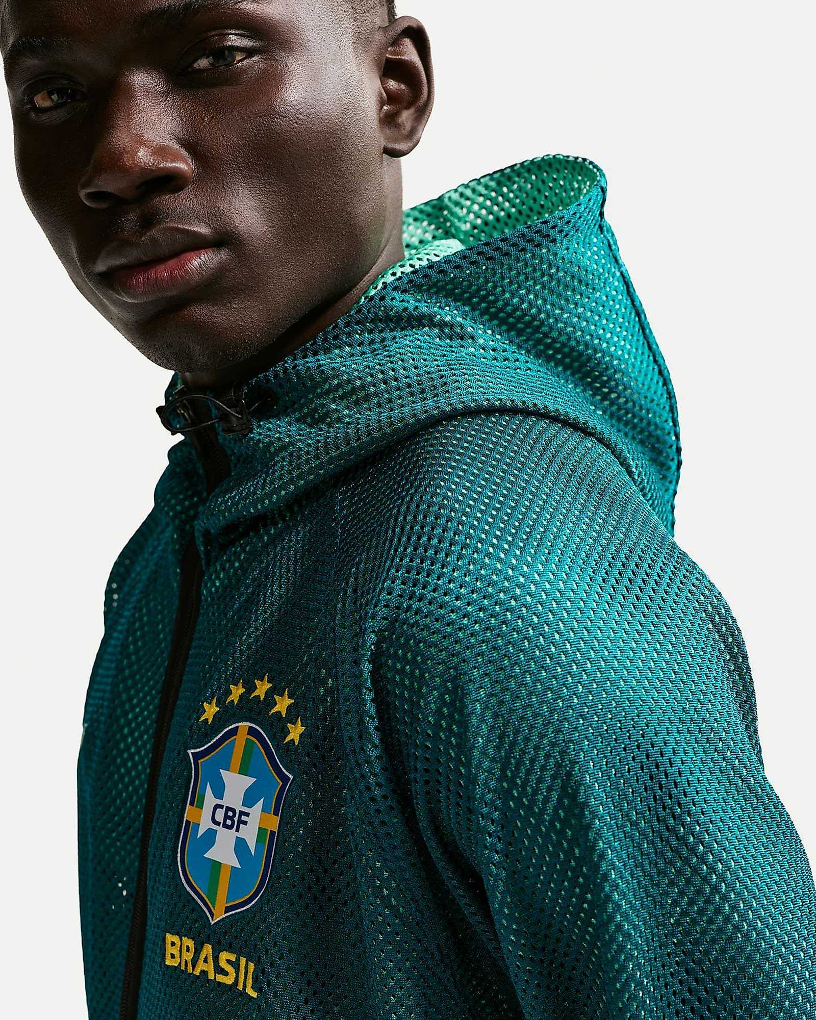 Chaqueta Brasil Mundial 2026 Himno - Fútbol Factory