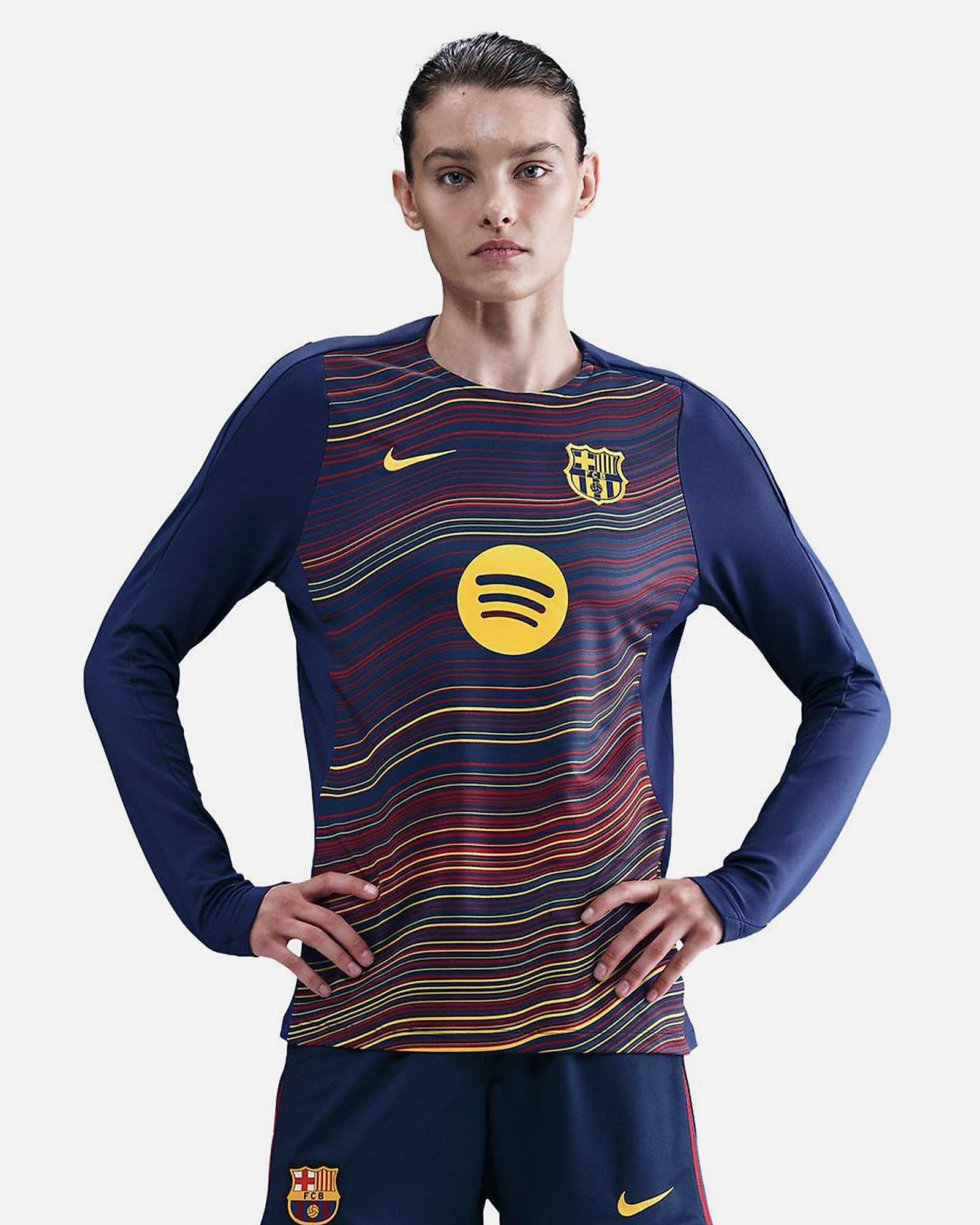 Camiseta de manga larga 3ª FC Barcelona 2025/2026 Prematch - Fútbol Factory