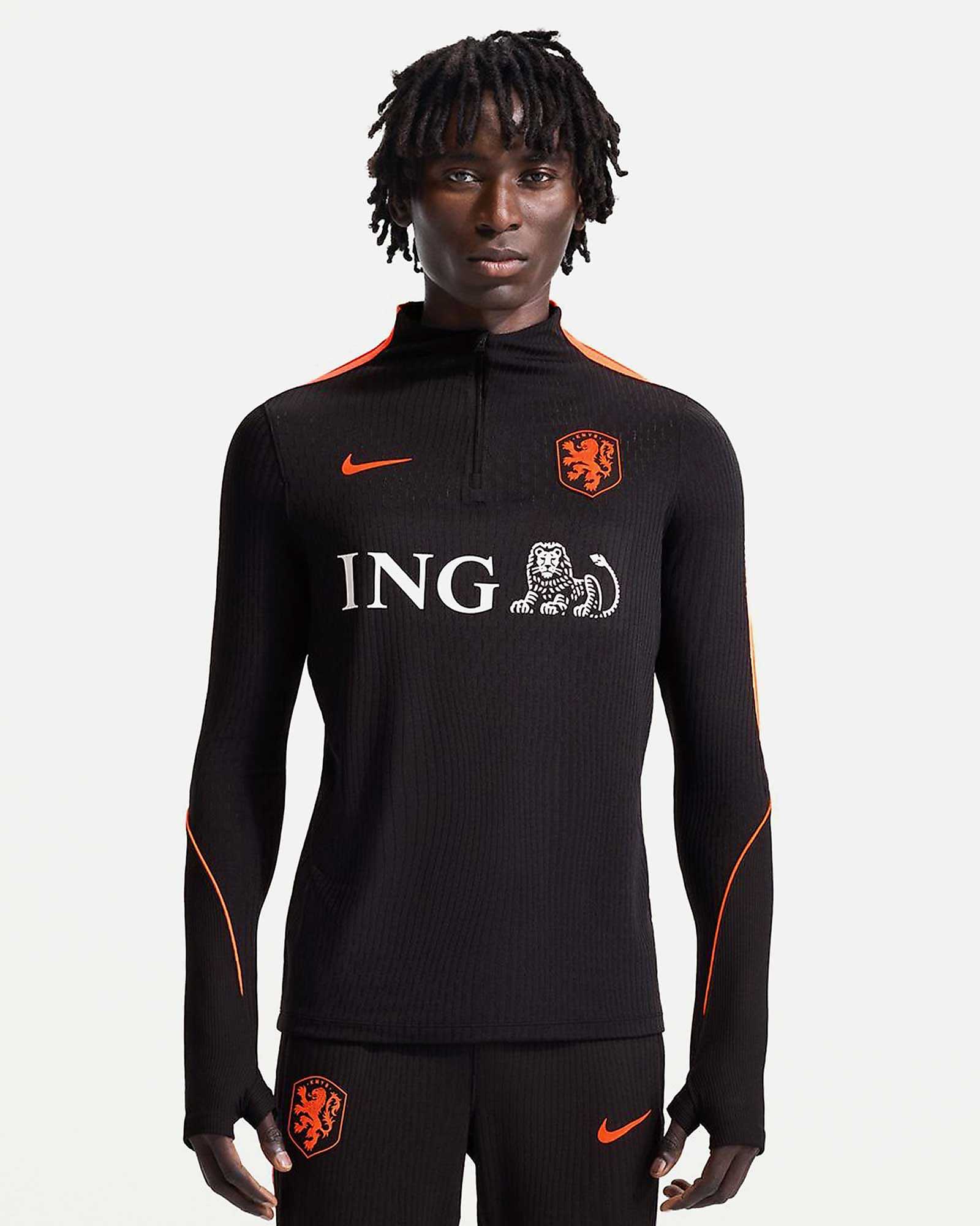 Sudadera Países Bajos Strike Mundial 2026 - Fútbol Factory