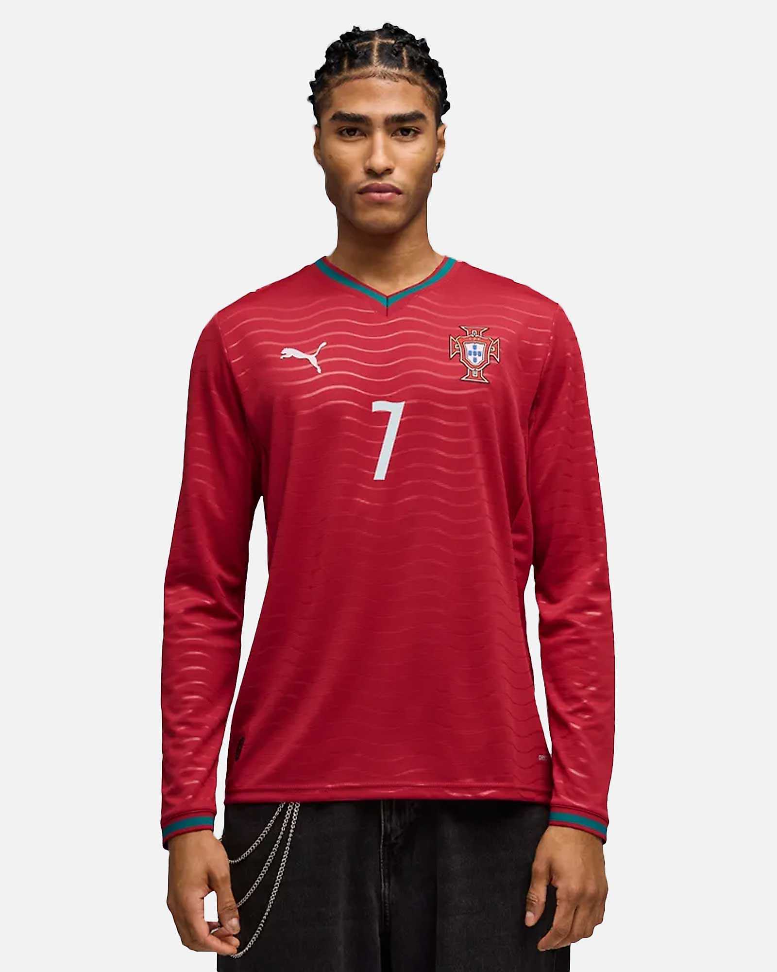 Camiseta de manga larga 1ª Portugal Mundial 2026 - Fútbol Factory