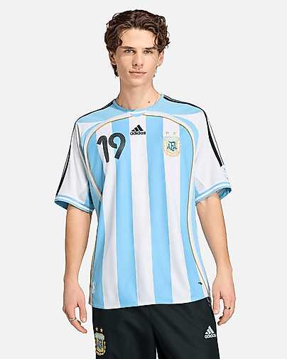 Camiseta 1ª Argentina 2006 Retro Messi