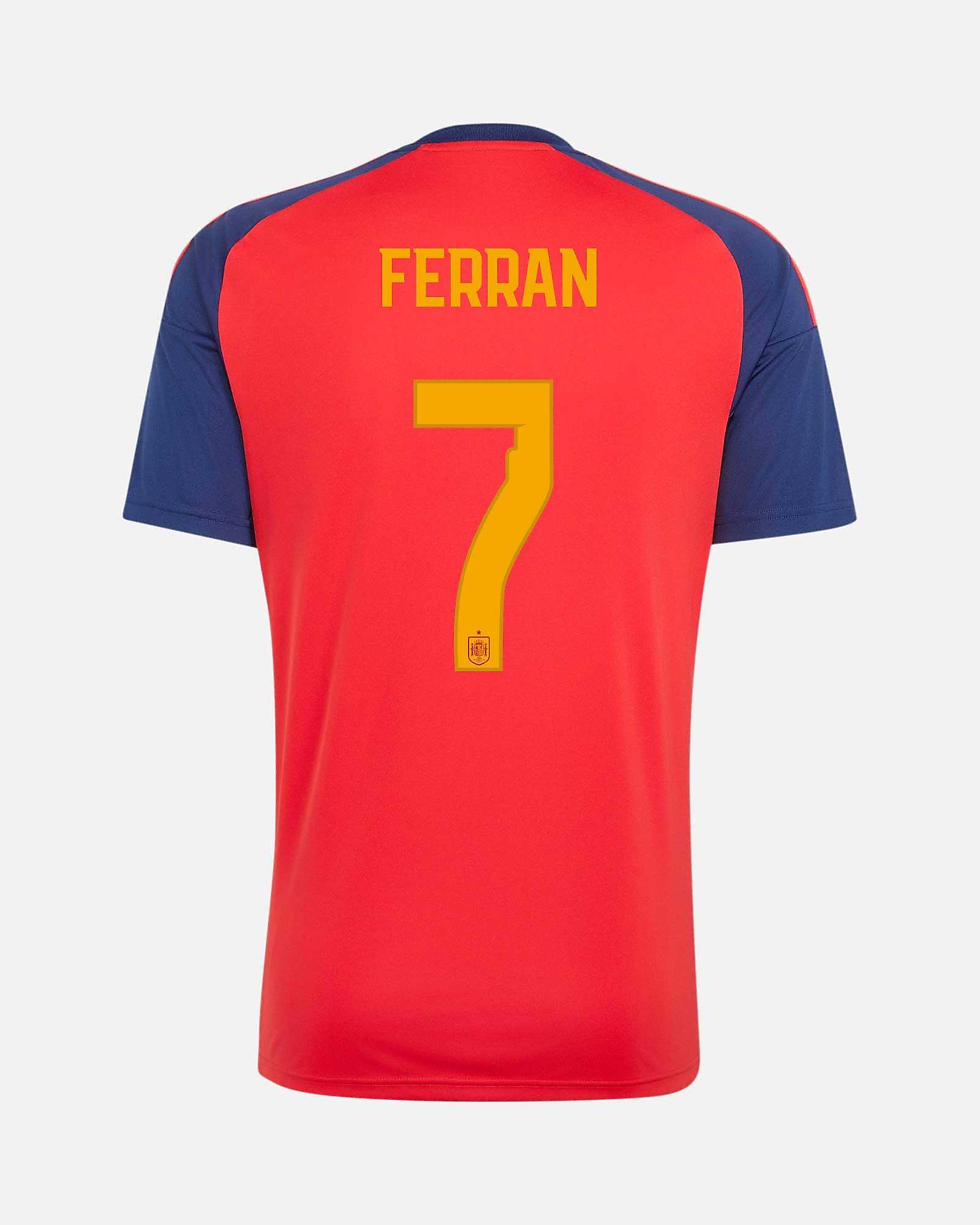 Camiseta 1ª España Mundial 2026 Ferran - Fútbol Factory