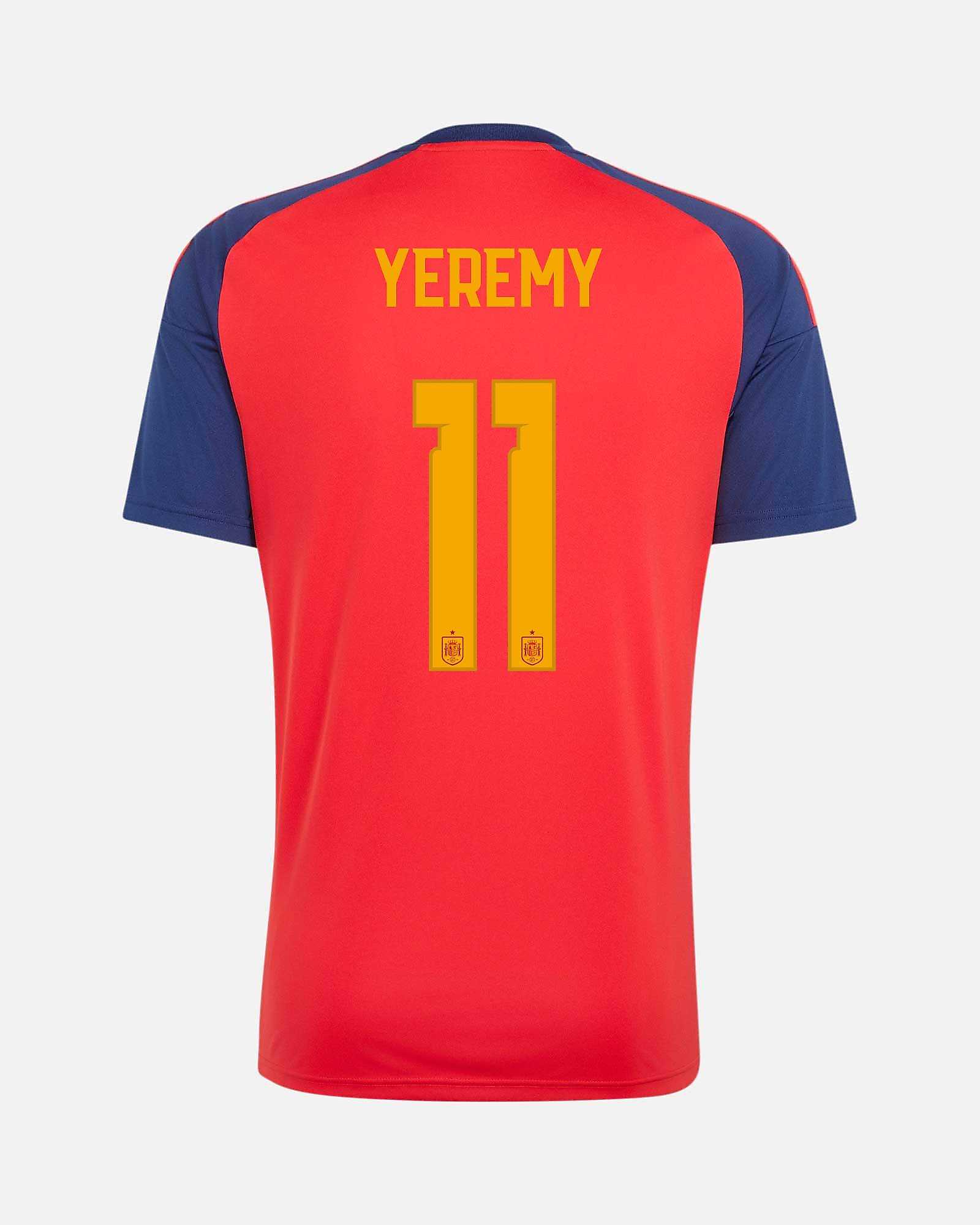 Camiseta 1ª España Mundial 2026 Yeremy - Fútbol Factory