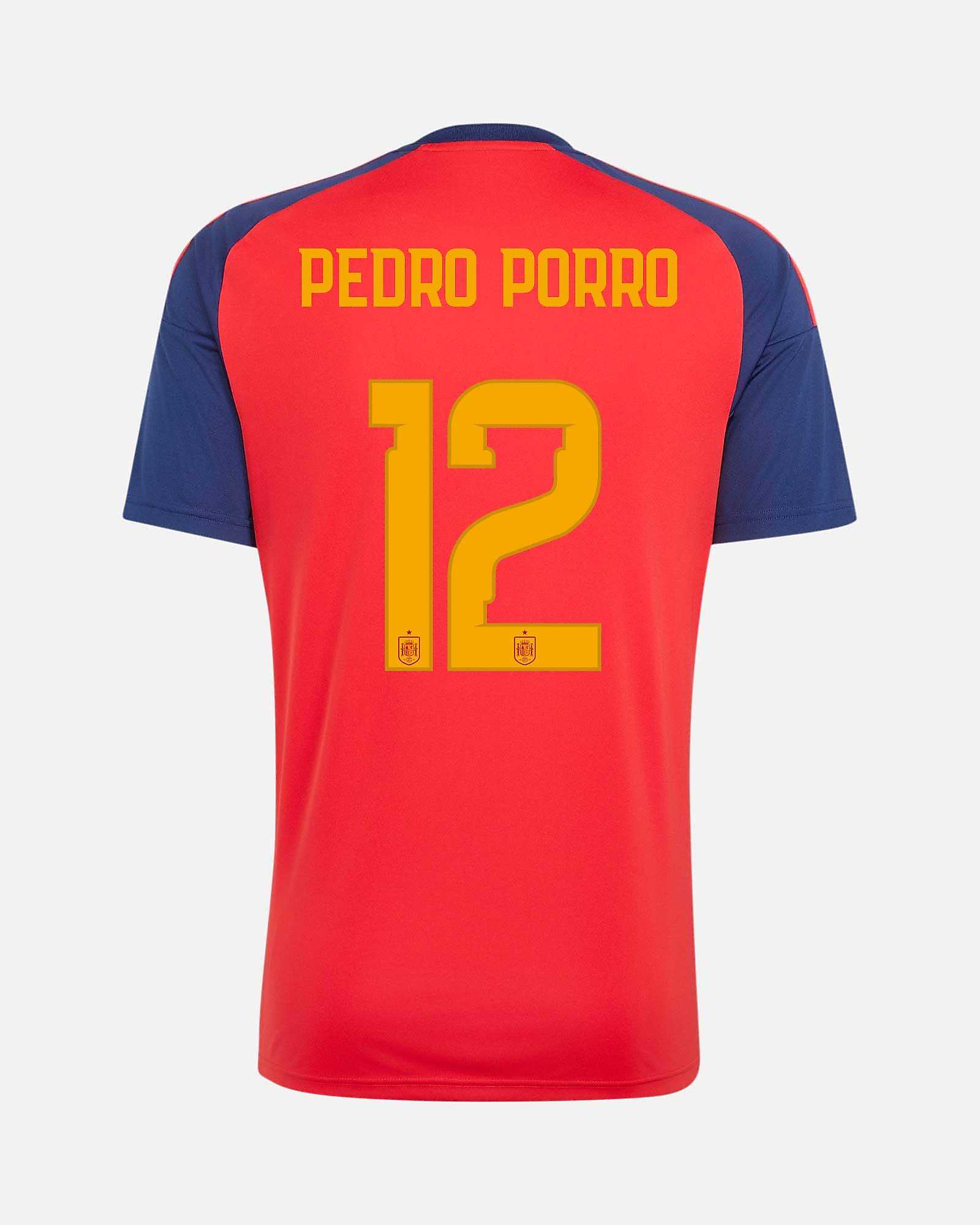 Camiseta 1ª España Mundial 2026 Pedro Porro - Fútbol Factory