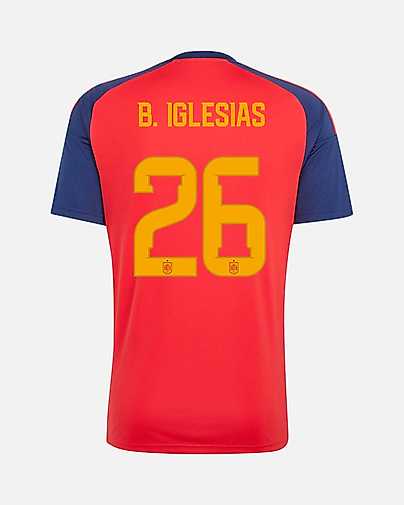 Camiseta 1ª España Mundial 2026 B. Iglesias