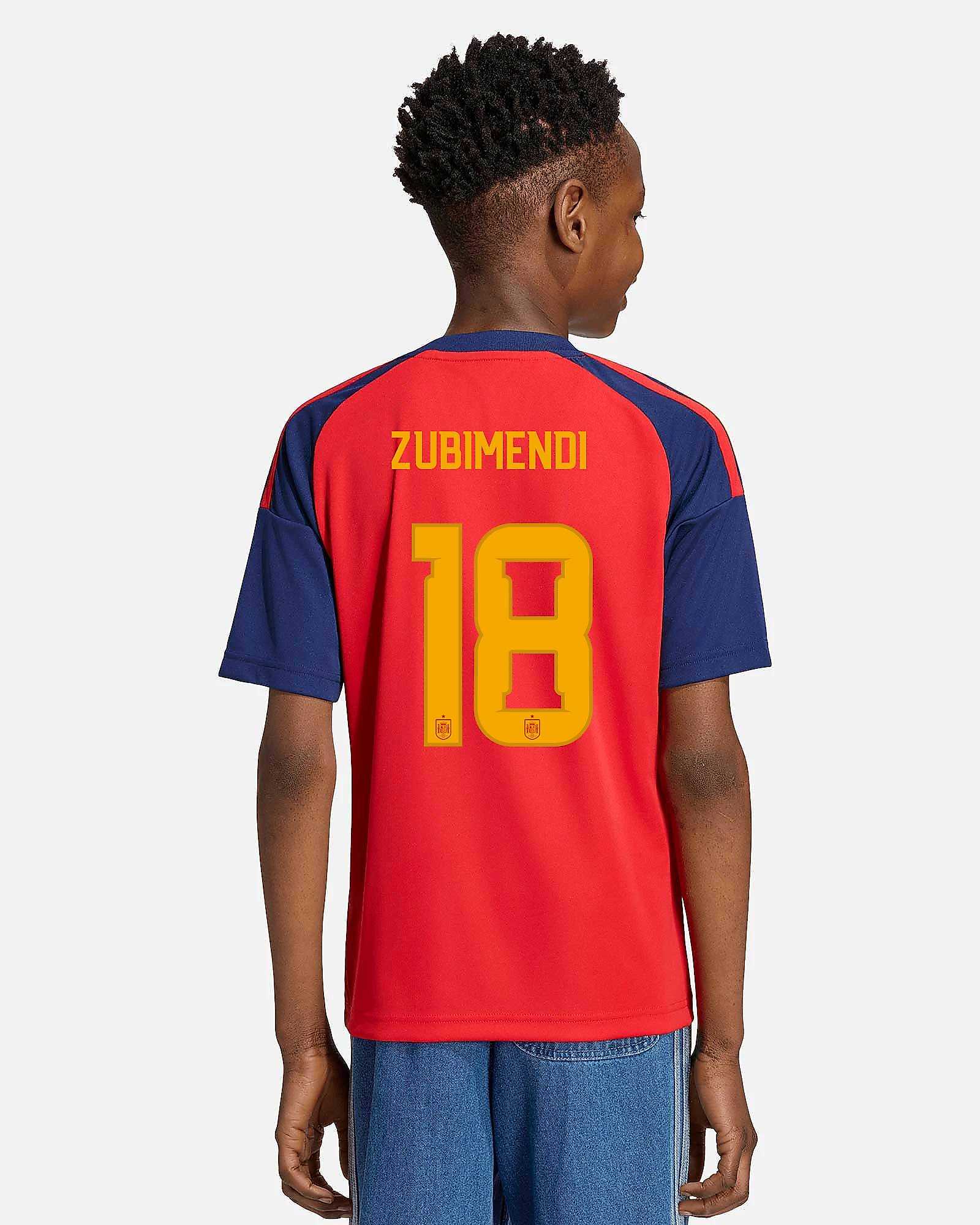 Camisola 1.ª Espanha Mundial 2026 Zubimendi - Fútbol Factory