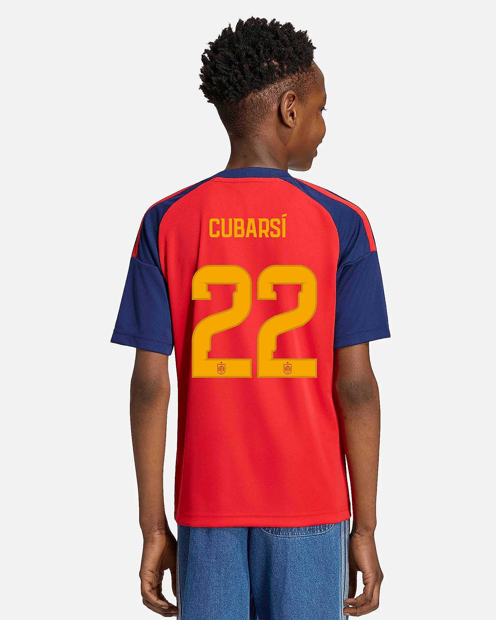 Camiseta 1ª España Mundial 2026 Cubarsí - Fútbol Factory