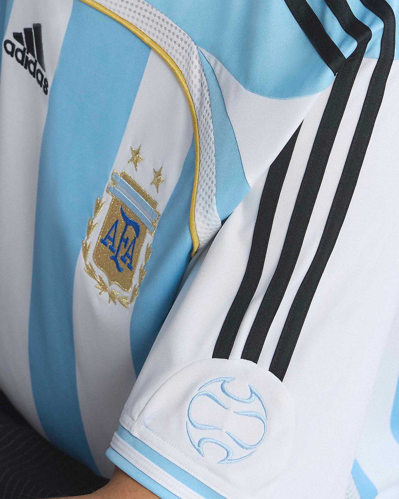 Camisola 1ª Argentina Mundial 2006 Retro - Fútbol Factory