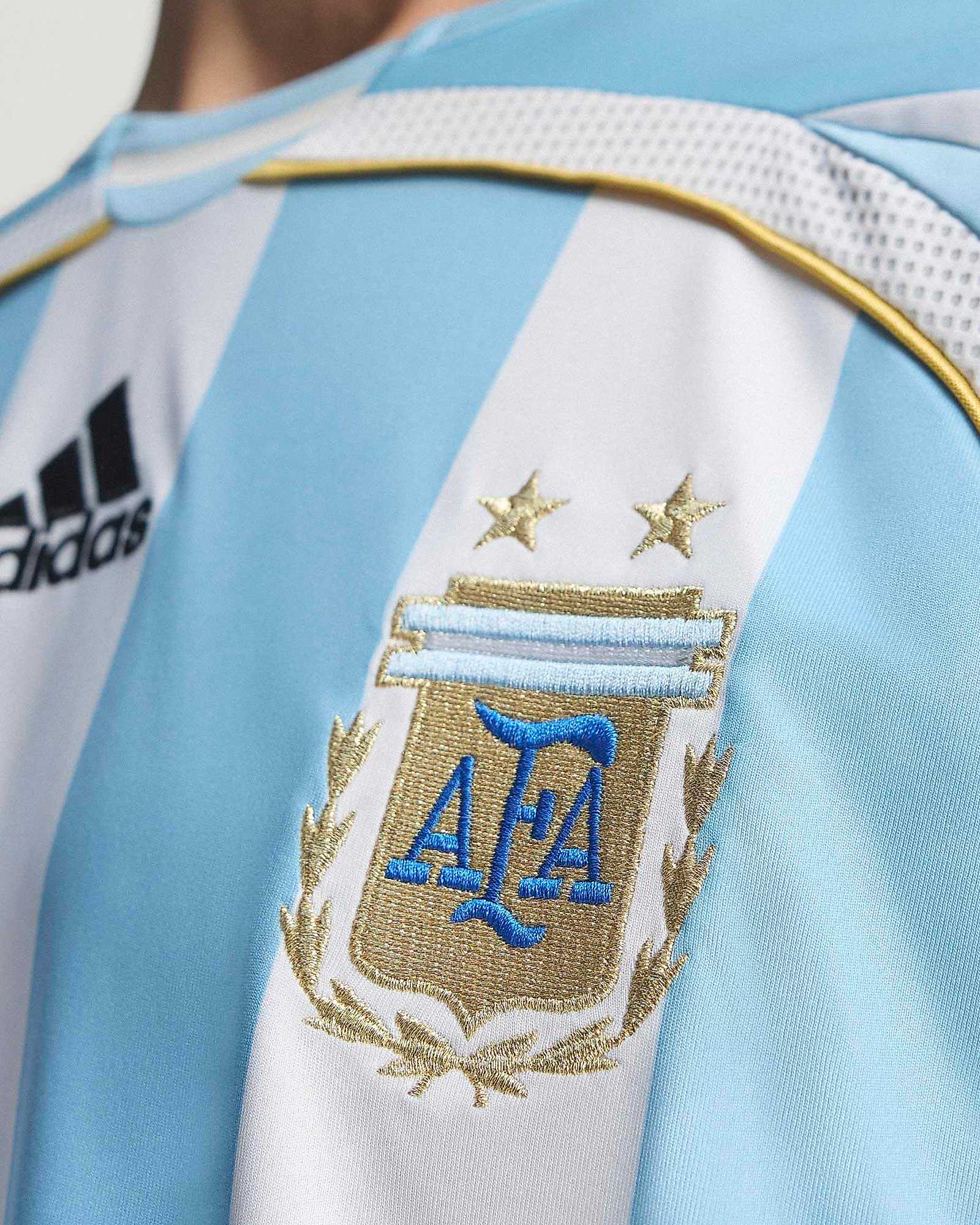 Camisola 1ª Argentina Mundial 2006 Retro - Fútbol Factory