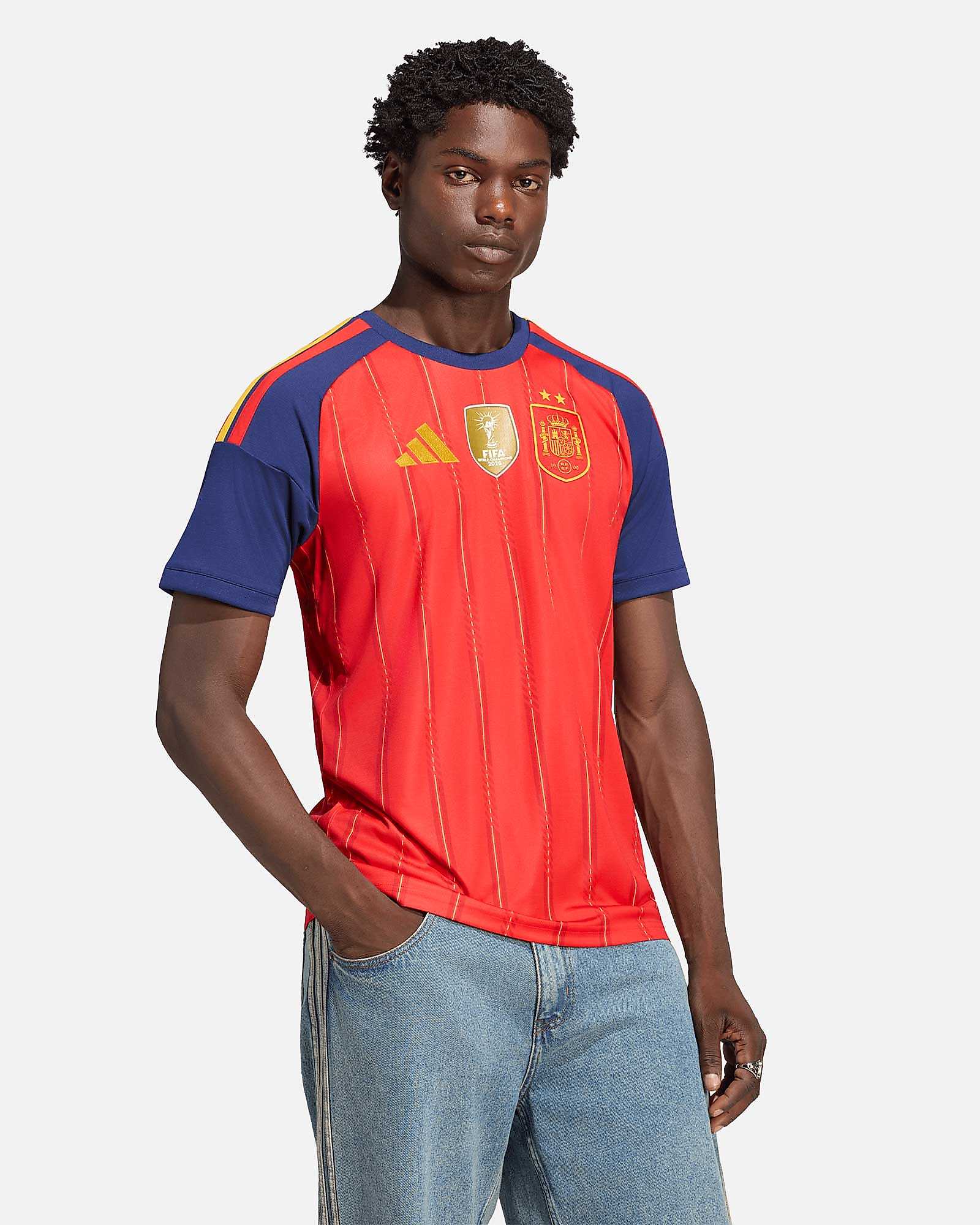 Camiseta 1ª España Mundial 2026 2ª Estrella Camiseta 1ª España Mundial 2026 2ª Estrella - Fútbol Factory