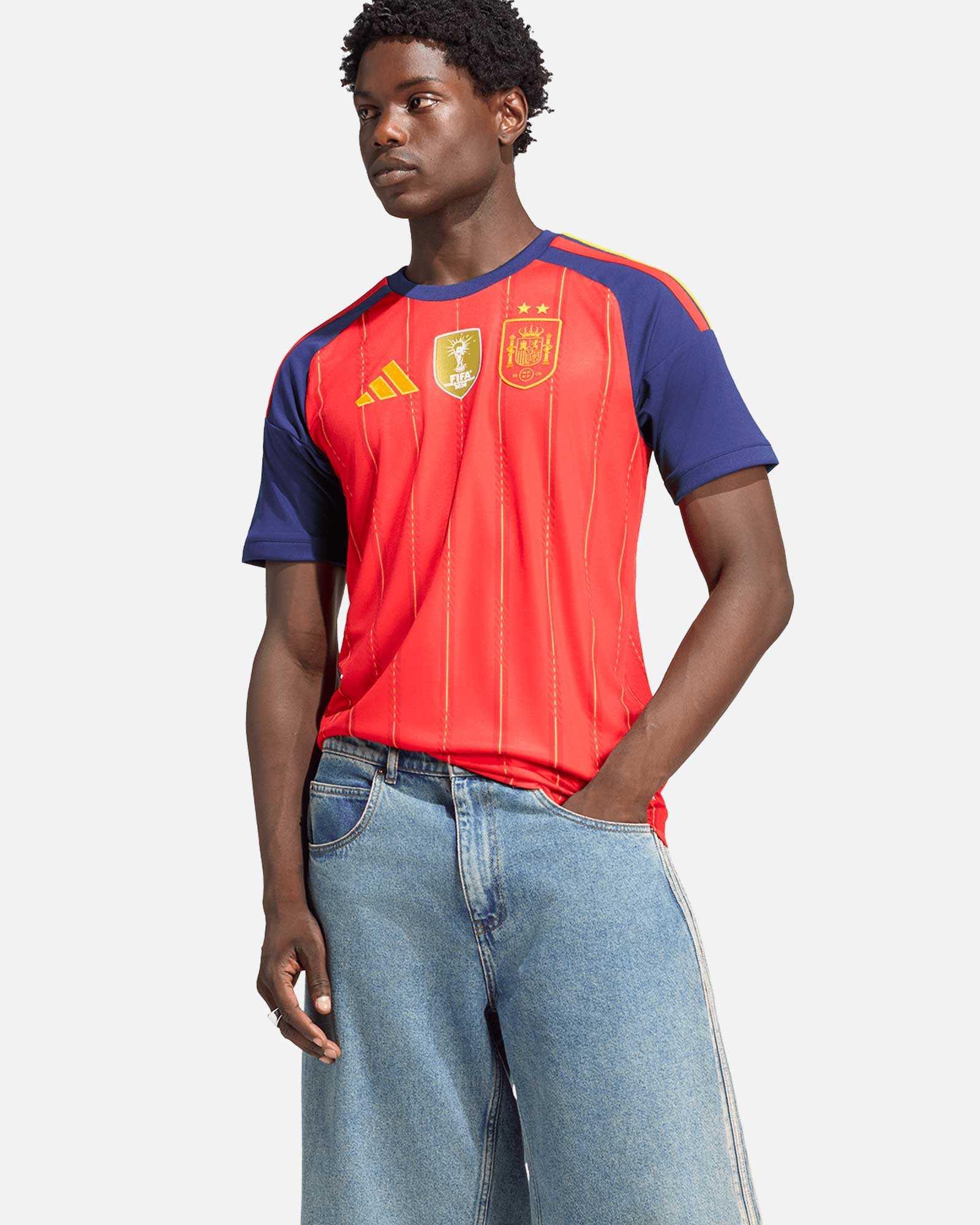 Camiseta 1ª España Mundial 2026 2ª Estrella Camiseta 1ª España Mundial 2026 2ª Estrella - Fútbol Factory