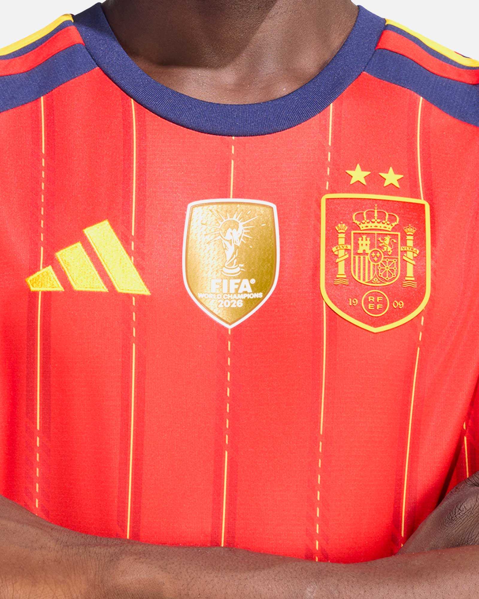 Camiseta 1ª España Mundial 2026 2ª Estrella Camiseta 1ª España Mundial 2026 2ª Estrella - Fútbol Factory