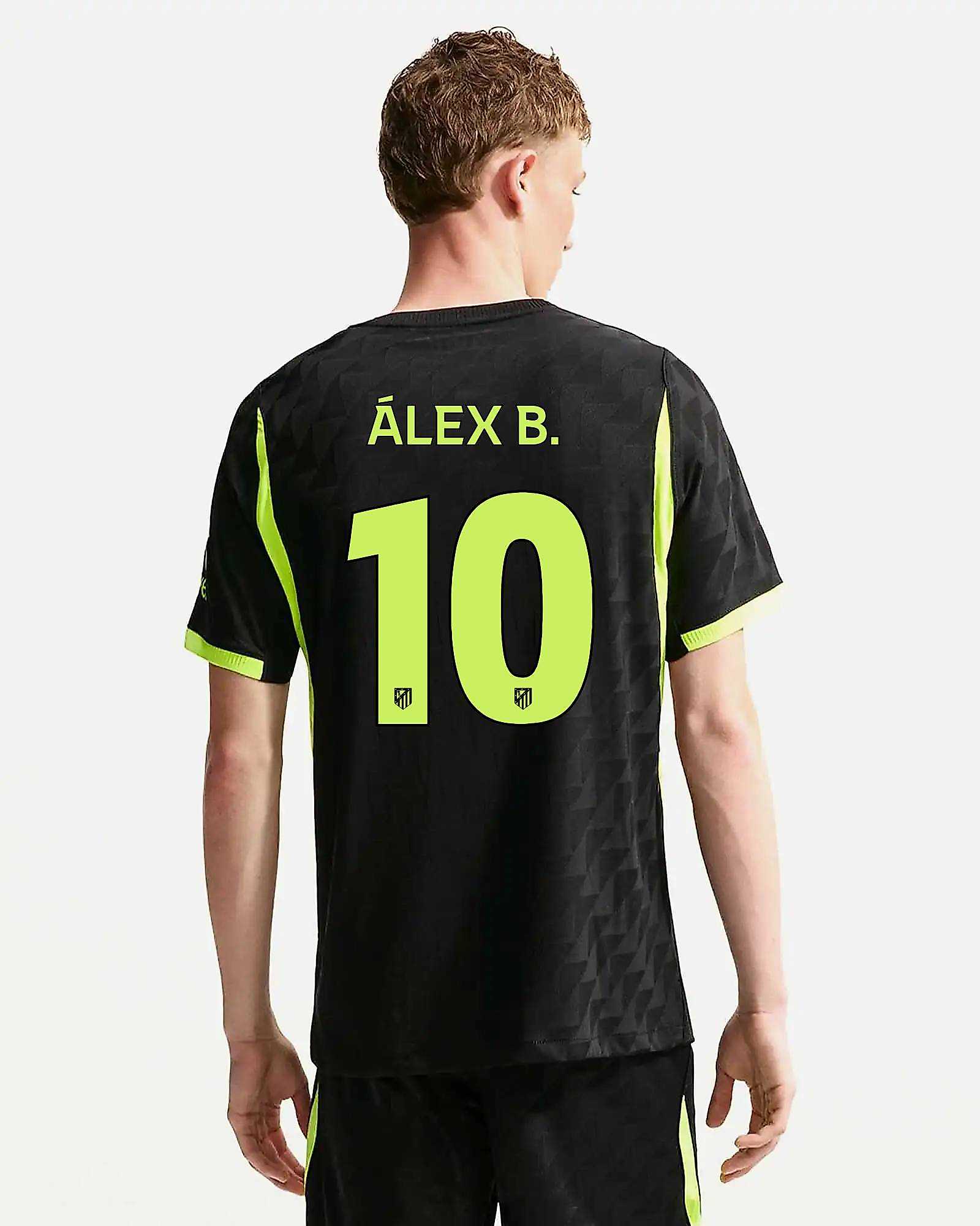 Camiseta 2ª Atlético de Madrid 2026/2027 Match Álex B. - Fútbol Factory