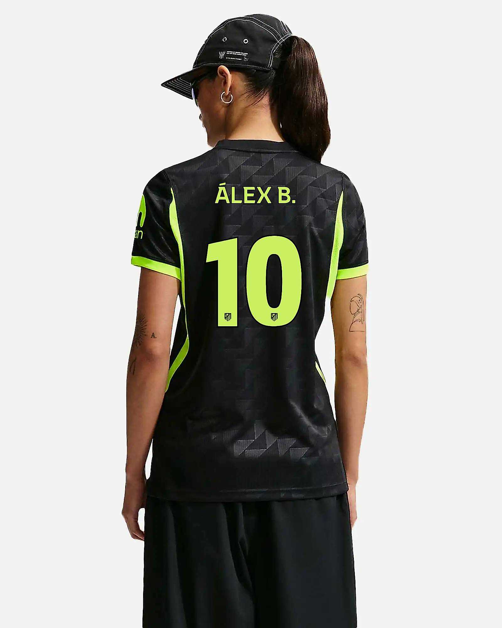 Camiseta 2ª Atlético de Madrid 2026/2027 Álex B. - Fútbol Factory