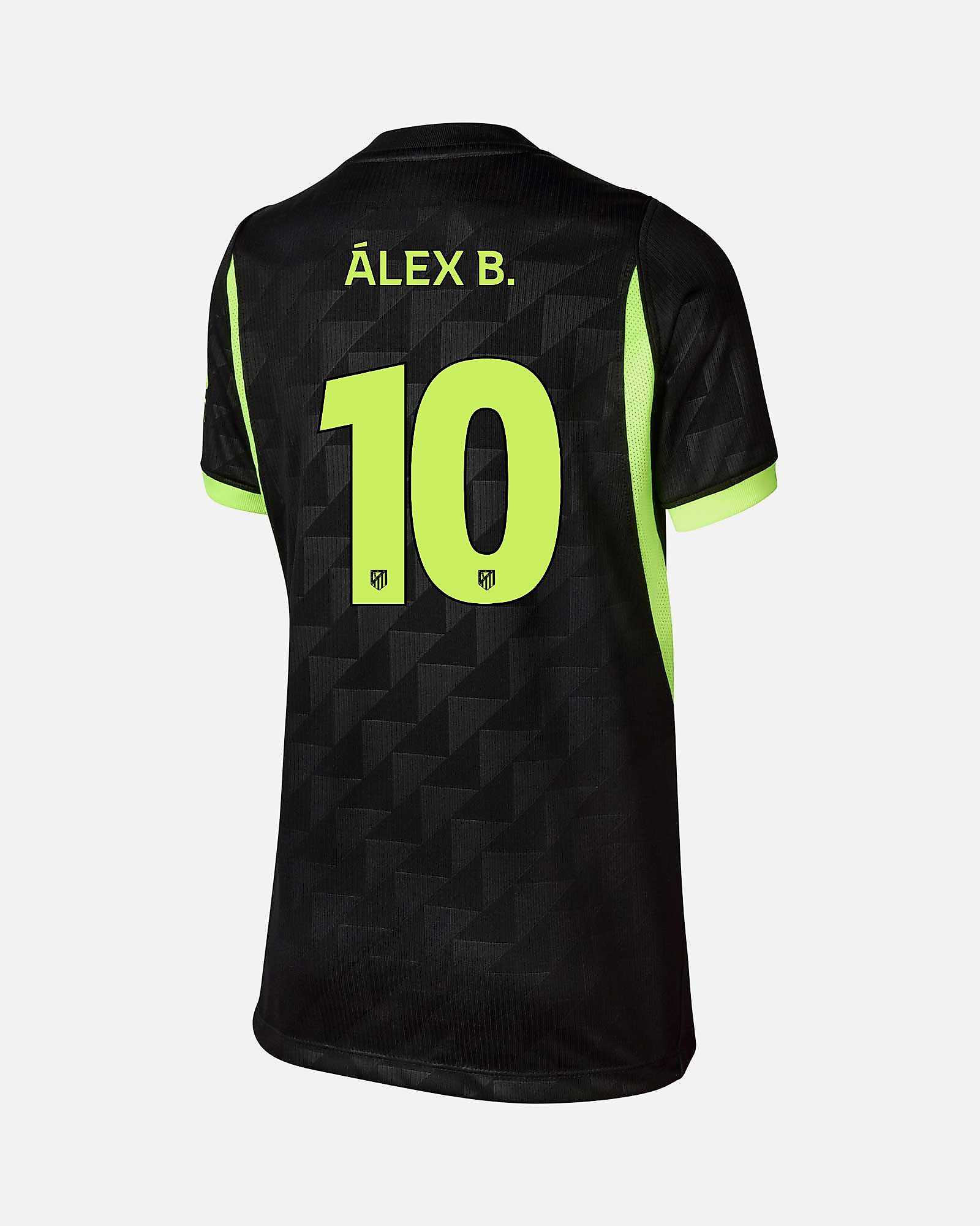 Camiseta 2ª Atlético de Madrid 2026/2027 Álex B. Camiseta 2ª Atlético de Madrid 2026/2027 Álex B. - Fútbol Factory
