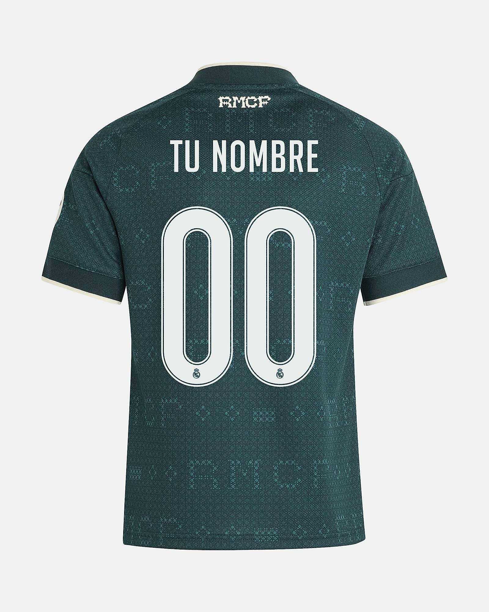 Camisola 2.ª Real Madrid 2026/2027 Personalizado - Fútbol Factory