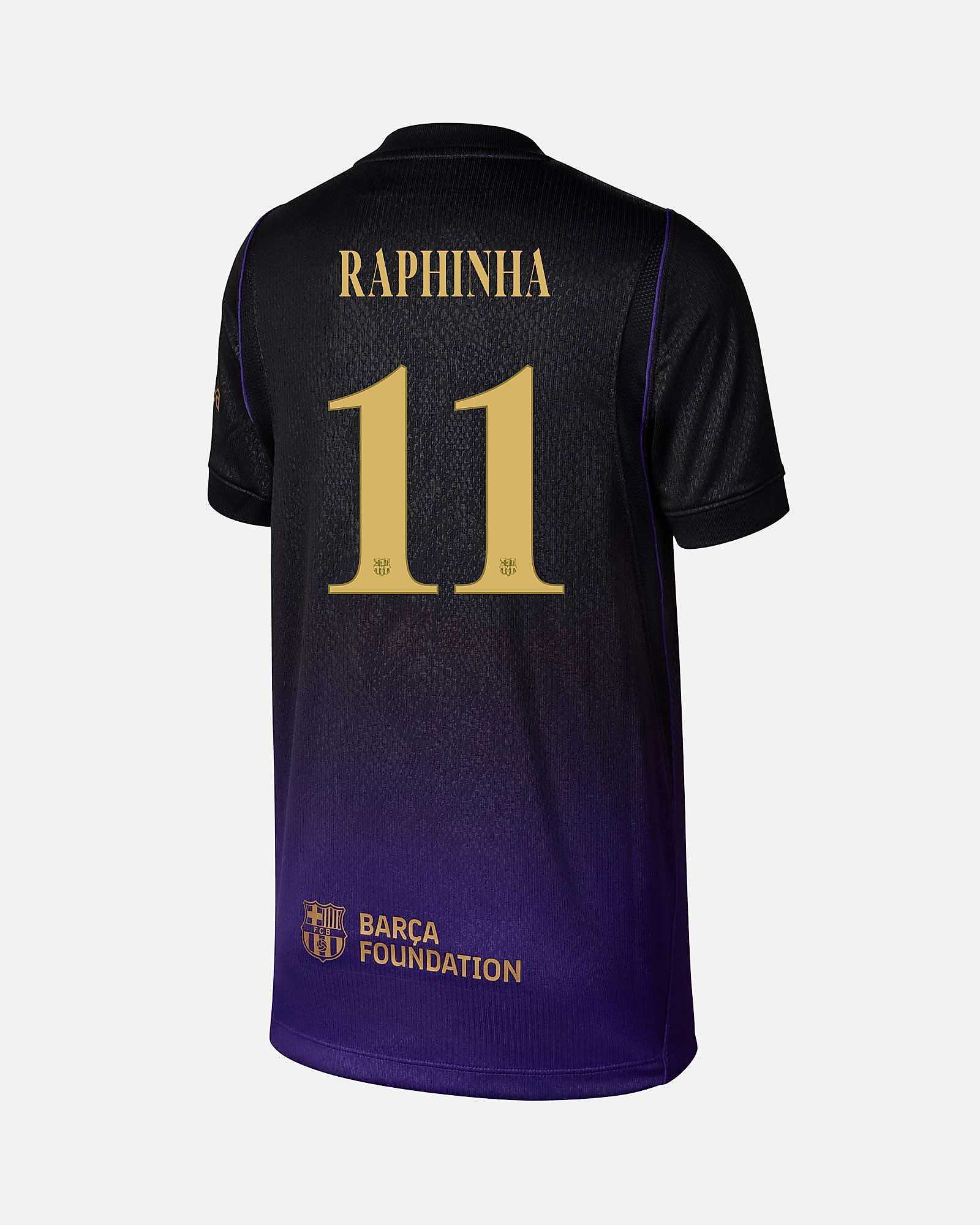 Camiseta 2ª FC Barcelona 2026/2027 Kobe Raphinha - Fútbol Factory