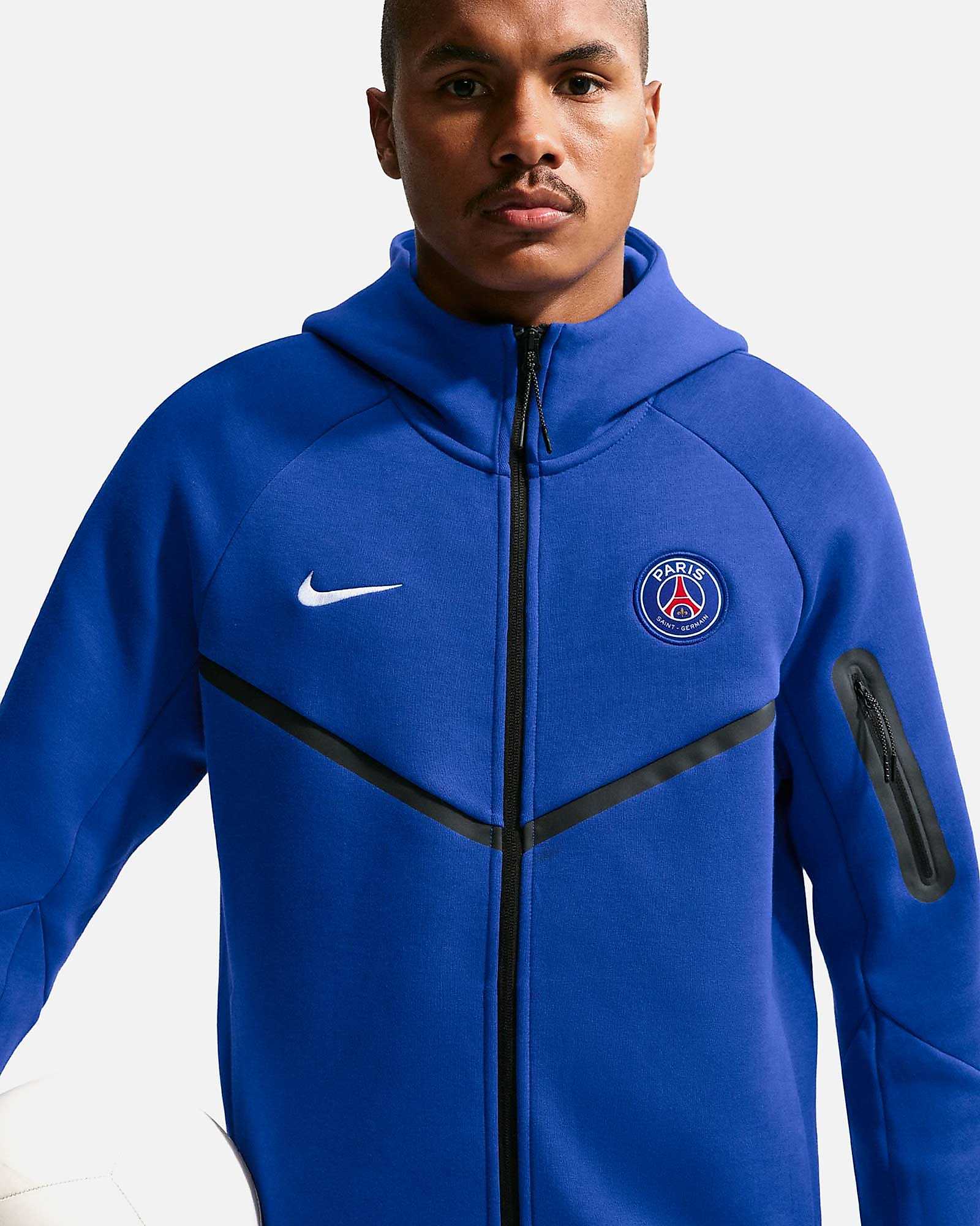 Sudadera Paris Saint-Germain 2026/2027 Tech Fleece Windrunner Sudadera Paris Saint-Germain 2026/2027 Tech Fleece Windrunner - Fútbol Factory