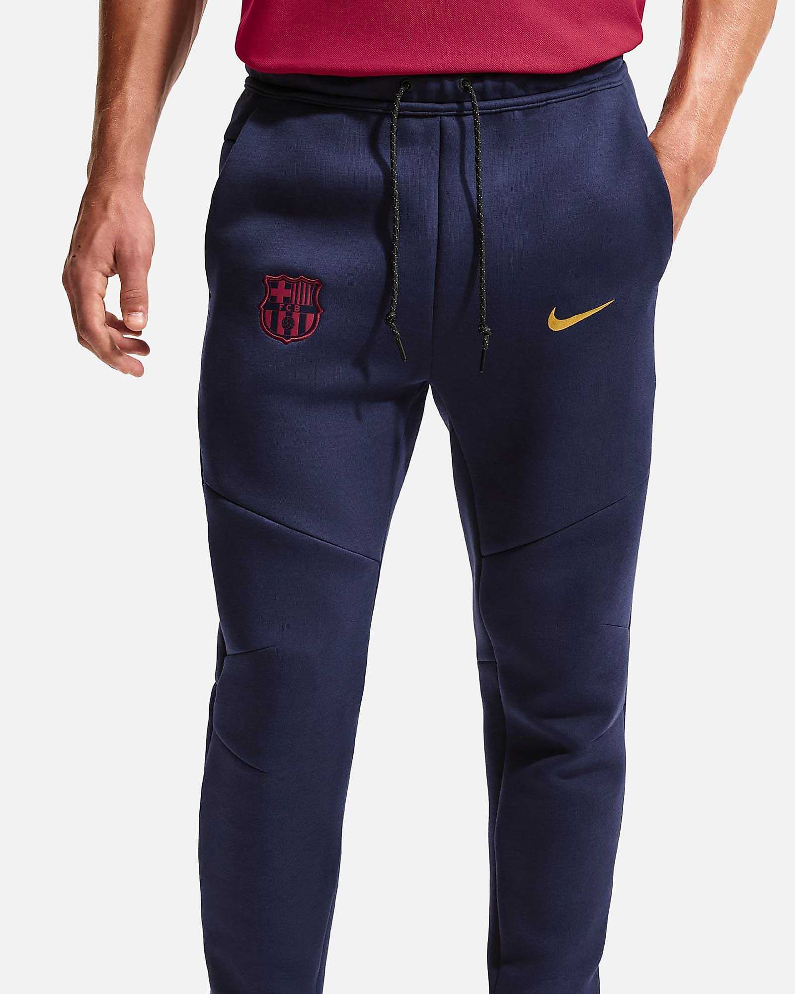Calças FC Barcelona 2026/2027 Tech Fleece Calças FC Barcelona 2026/2027 Tech Fleece - Fútbol Factory