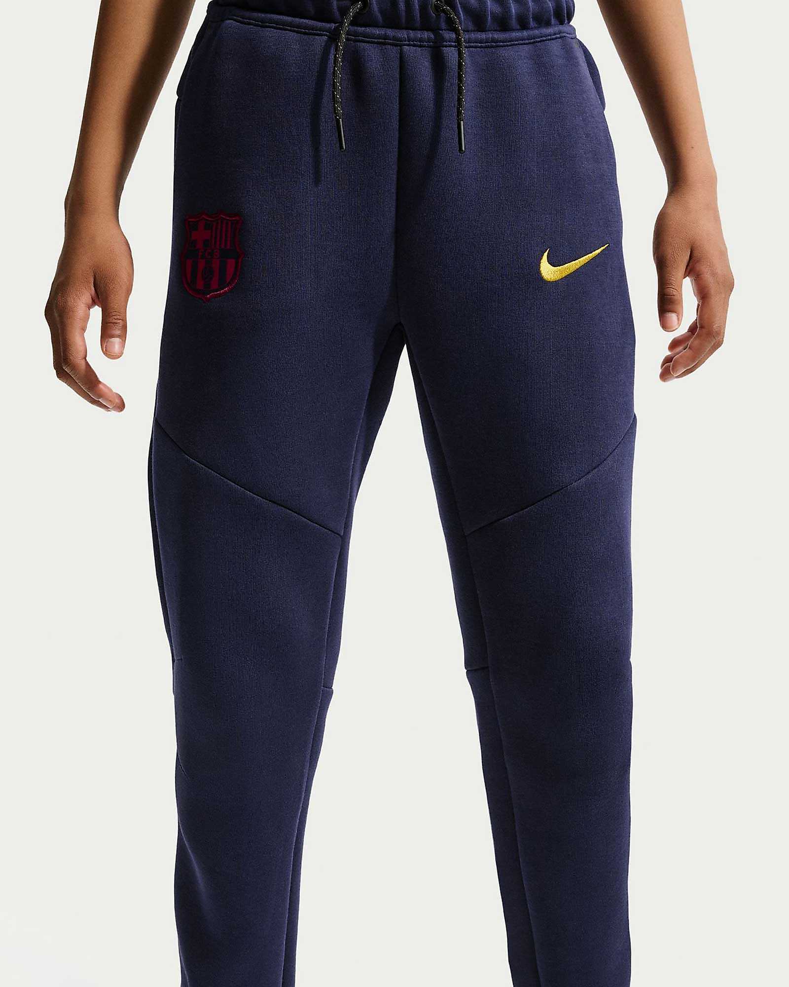 Calças FC Barcelona 2026/2027 Tech Fleece Calças FC Barcelona 2026/2027 Tech Fleece - Fútbol Factory