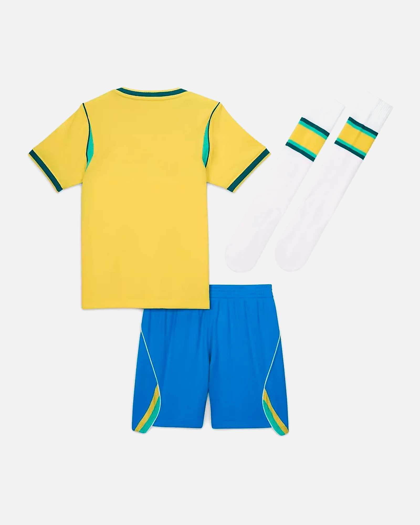 Conjunto 1ª Brasil Mundial 2026 - Fútbol Factory