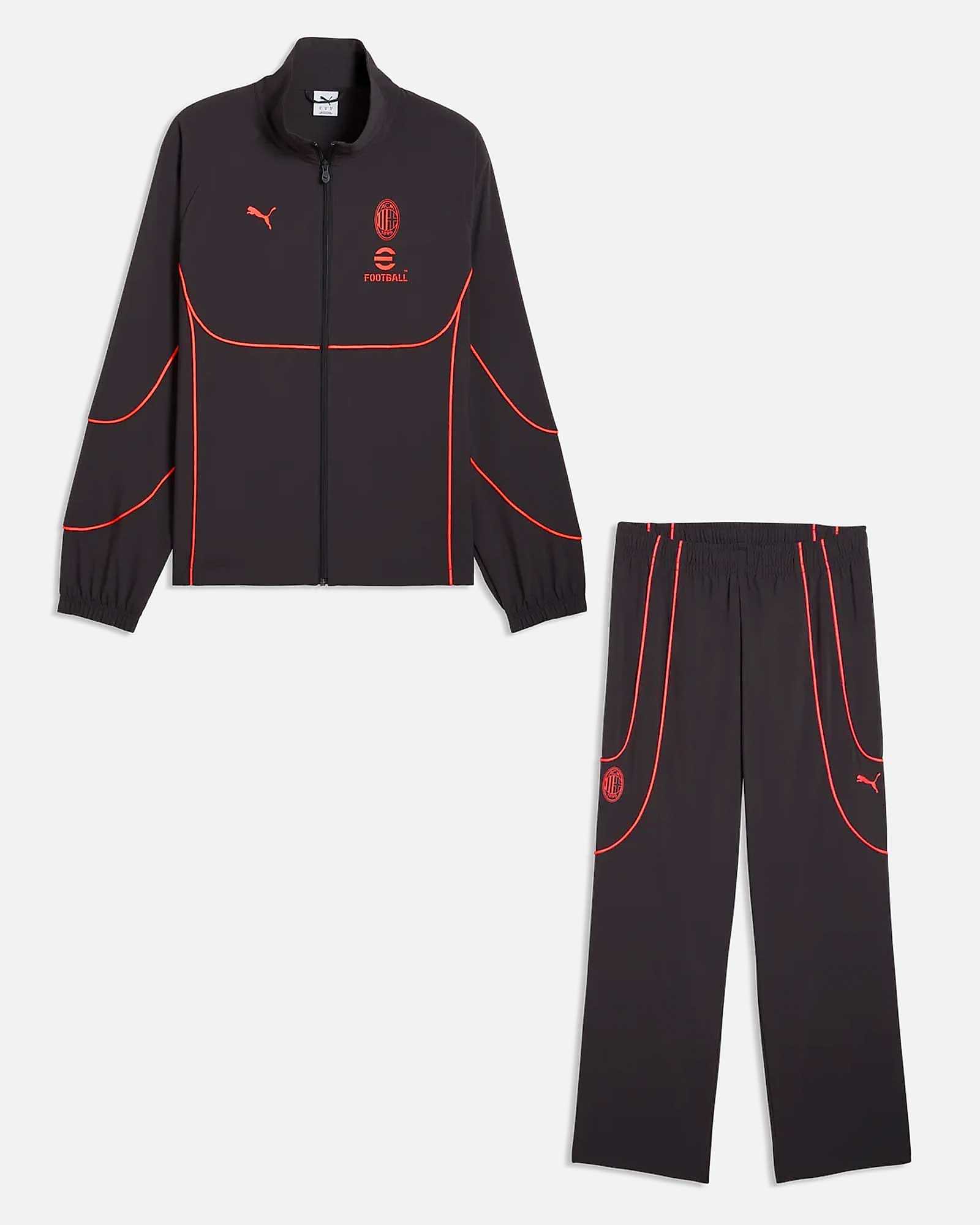 Fato de treino AC Milan 2026/2027 Anthem Fato de treino AC Milan 2026/2027 Anthem - Fútbol Factory