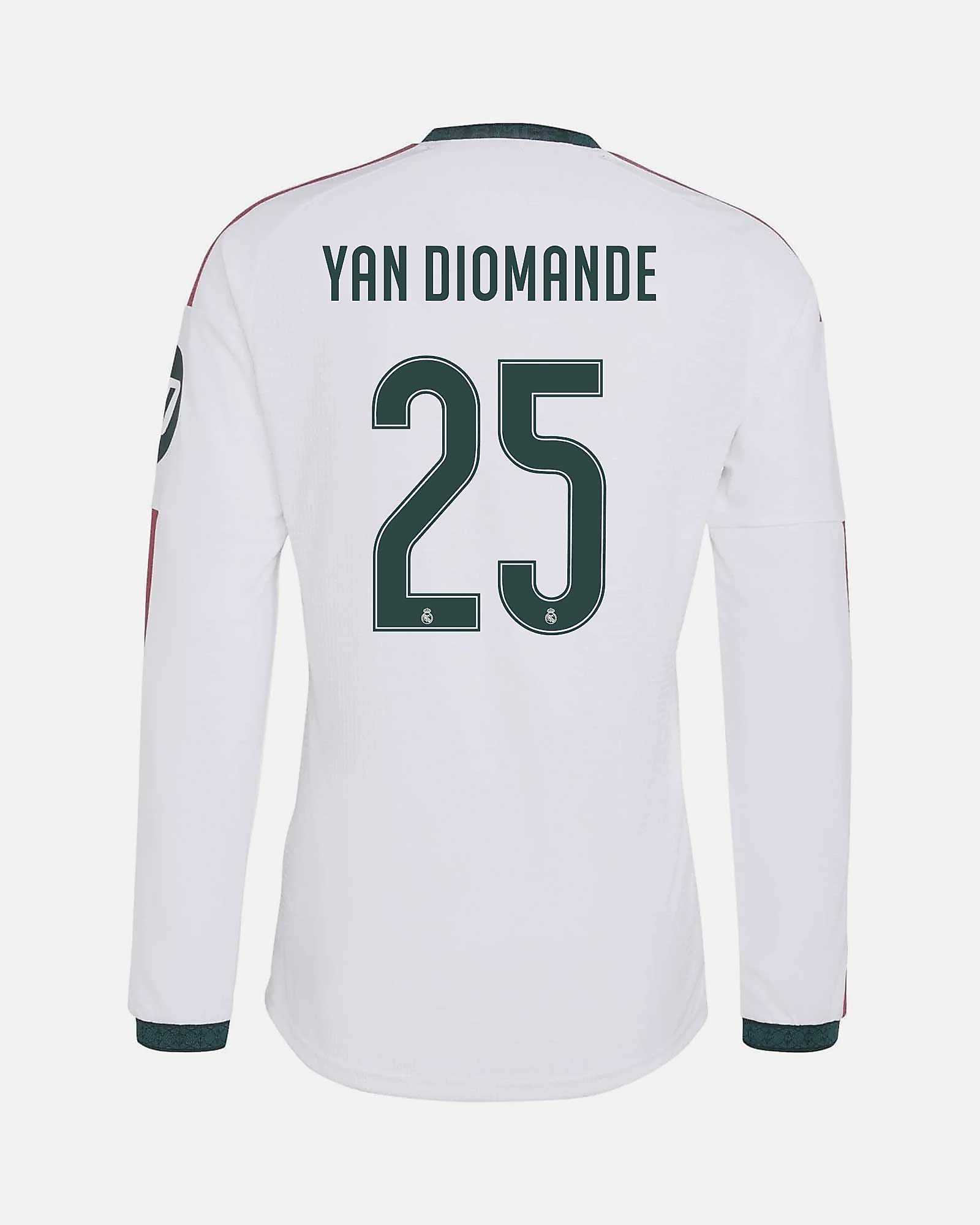 Camiseta 1ª Real Madrid 2026/2027 Authentic Yan Diomande - Fútbol Factory