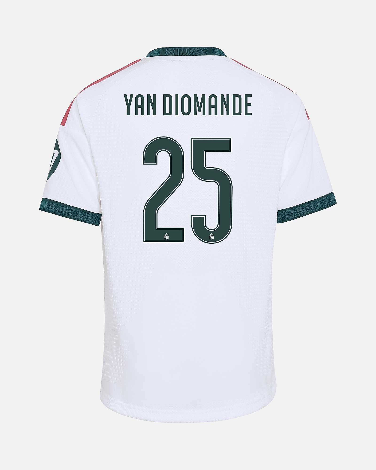 Camiseta 1ª Real Madrid 2026/2027 Yan Diomande - Fútbol Factory