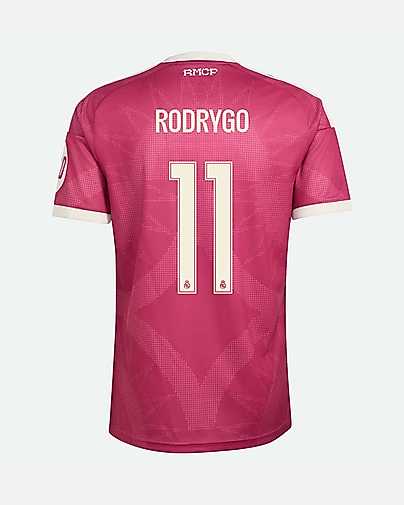 Camiseta 3ª Real Madrid 2026/2027 Rodrygo
