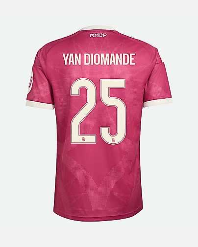 Camiseta 3ª Real Madrid 2026/2027 Yan Diomande