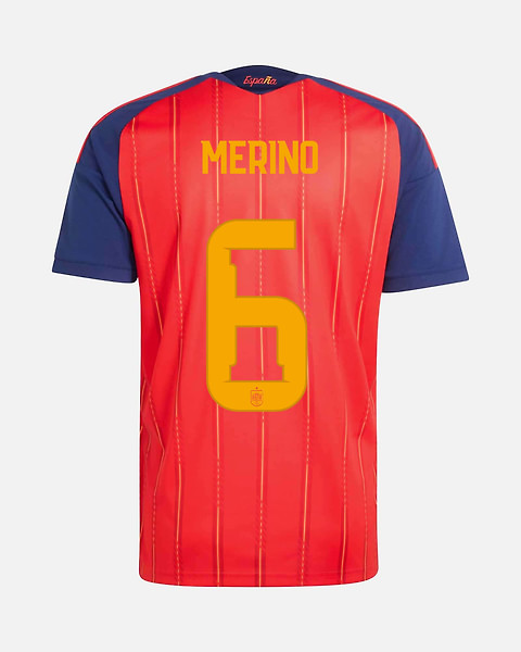 Camiseta 1ª España Mundial 2026 2ª Estrella Merino