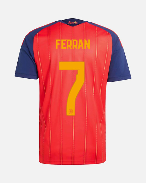 Camiseta 1ª España Mundial 2026 2ª Estrella Ferran