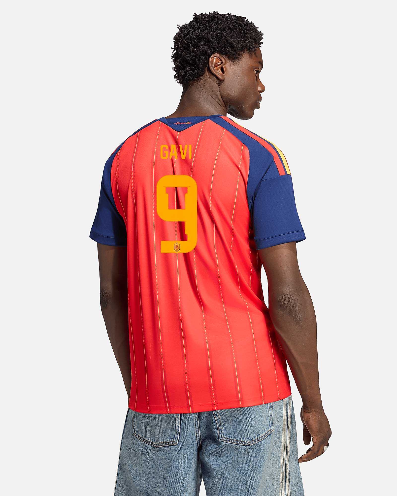 Camisola 1.ª Espanha Mundial 2026 2.ª Estrela Gavi - Fútbol Factory