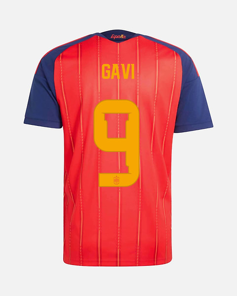 Camiseta 1ª España Mundial 2026 2ª Estrella Gavi