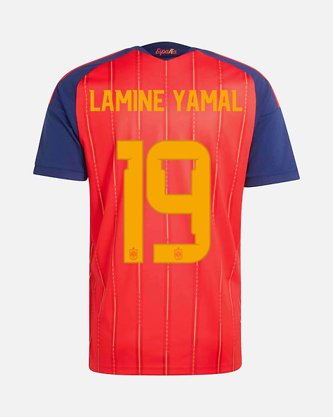 Camiseta 1ª España Mundial 2026 2ª Estrella Lamine Yamal