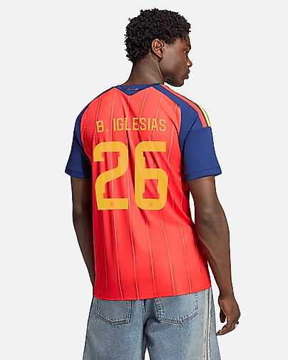 Camisola 1.ª Espanha Mundial 2026 2.ª Estrela B. Iglesias
