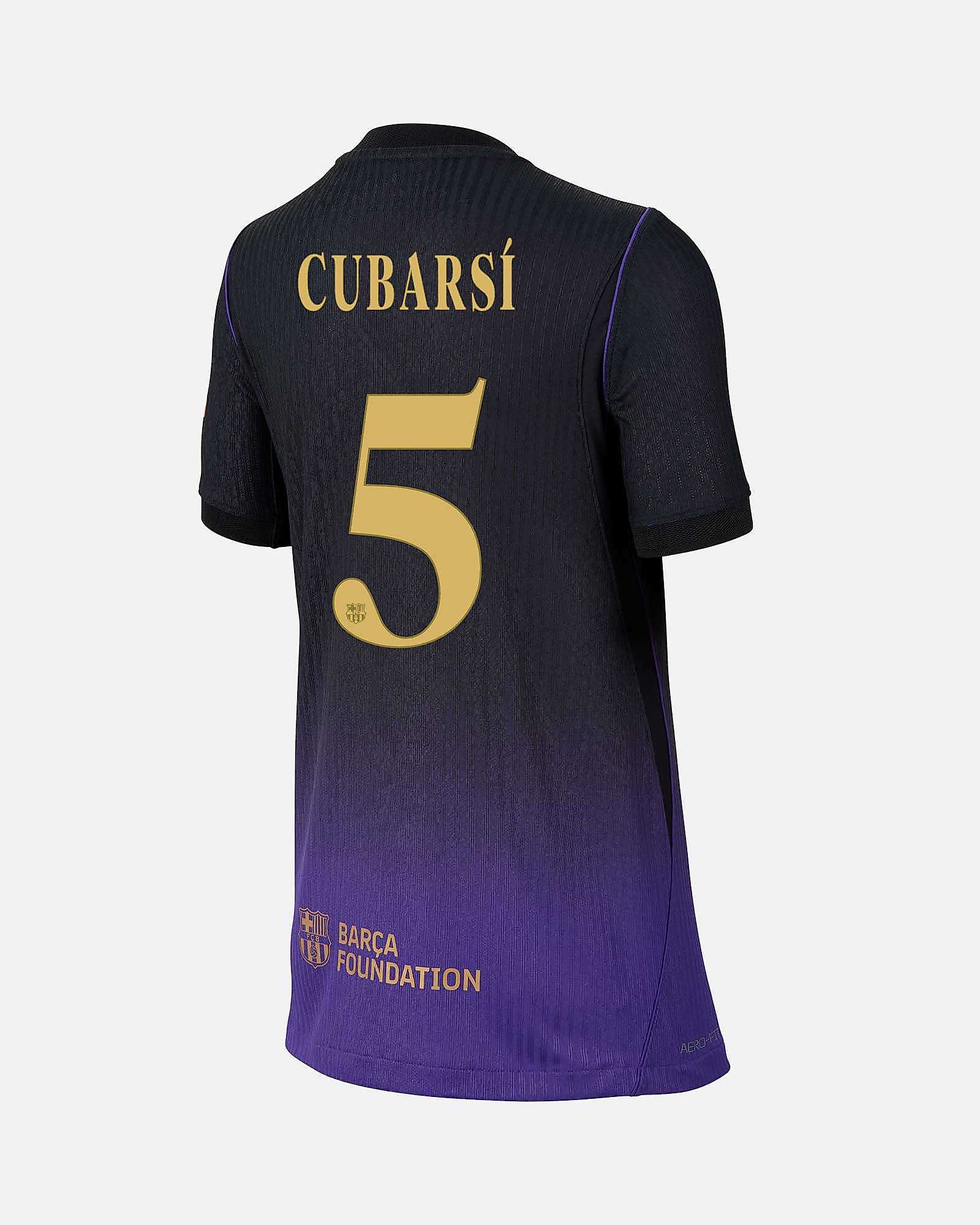 Camisola 2ª FC Barcelona 2026/2027 Authentic Kobe Cubarsí - Fútbol Factory