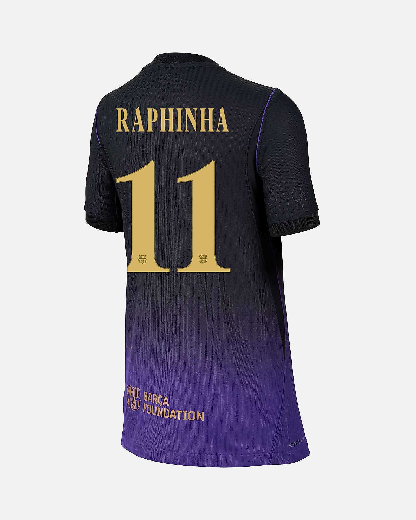 Camisola 2ª FC Barcelona 2026/2027 Authentic Kobe Raphinha - Fútbol Factory