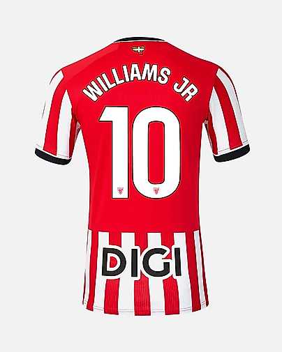 Camisola 1ª Athletic Club 2026/2027 Authentic Williams JR