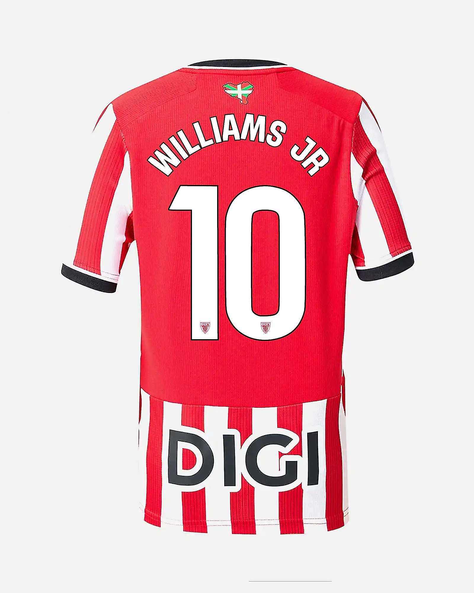 Camisola 1.ª Athletic Club 2026/2027 Williams JR - Fútbol Factory