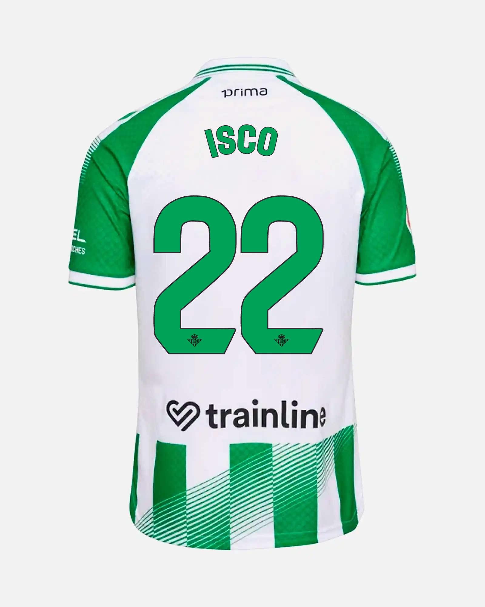Camiseta 1ª Real Betis Balompié 2026/2027 Isco Camiseta 1ª Real Betis Balompié 2026/2027 Isco - Fútbol Factory