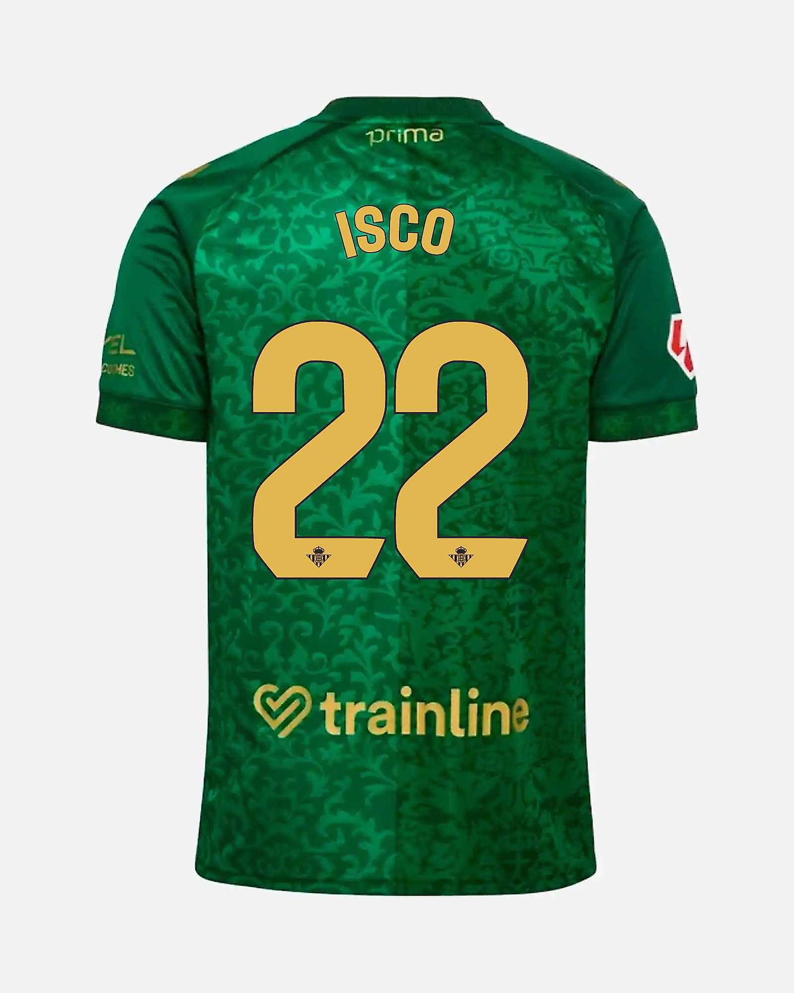 Camisola 2ª Real Betis 2026/2027 Isco - Fútbol Factory