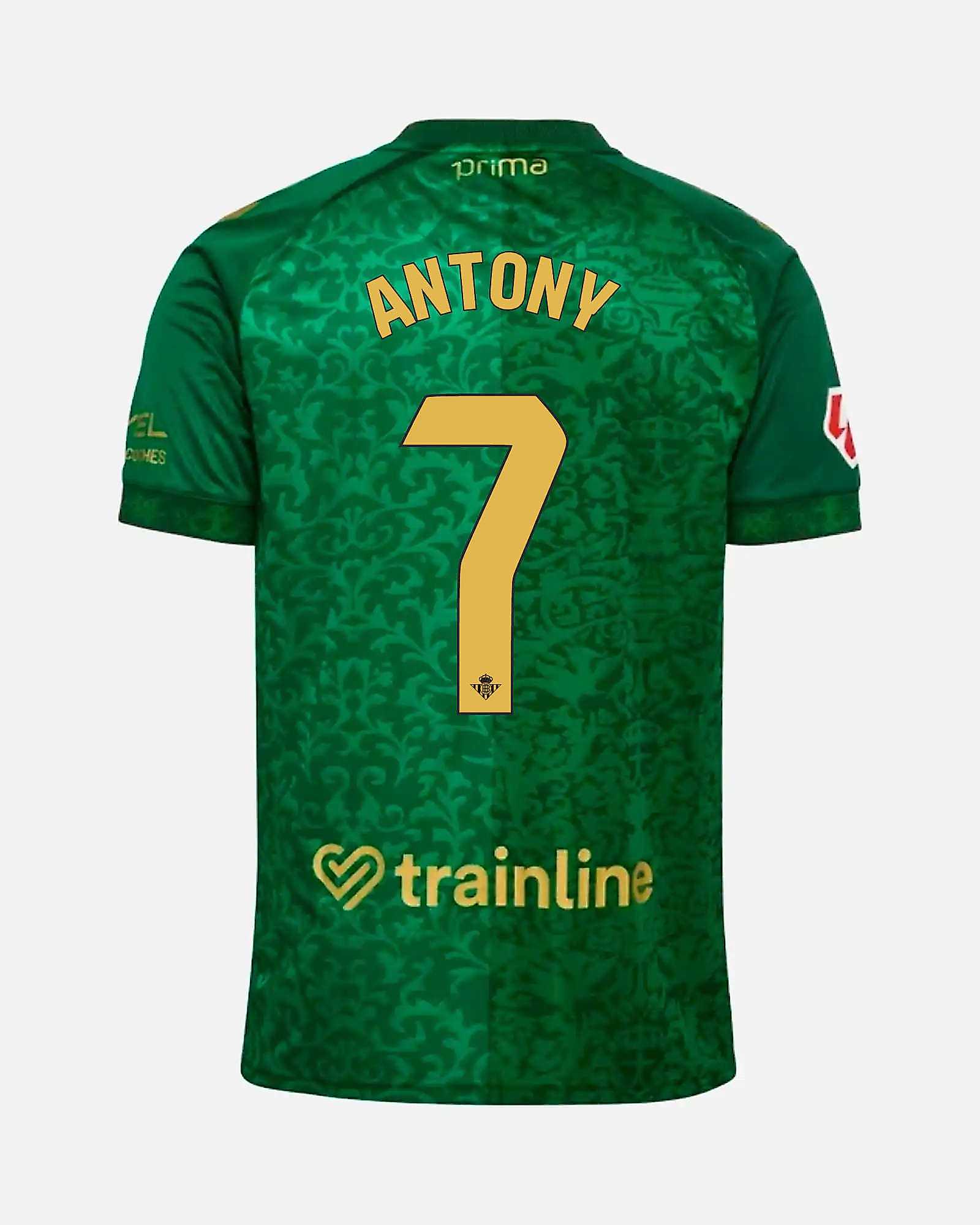 Camisola 2.ª Real Betis 2026/2027 Antony - Fútbol Factory